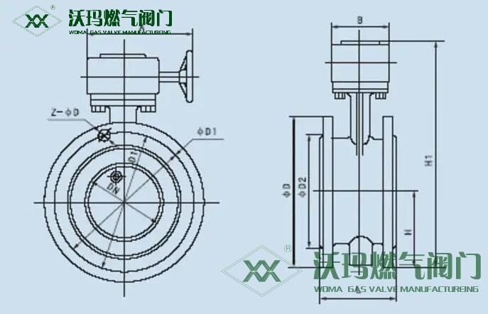 單偏心蝶閥結(jié)構(gòu)